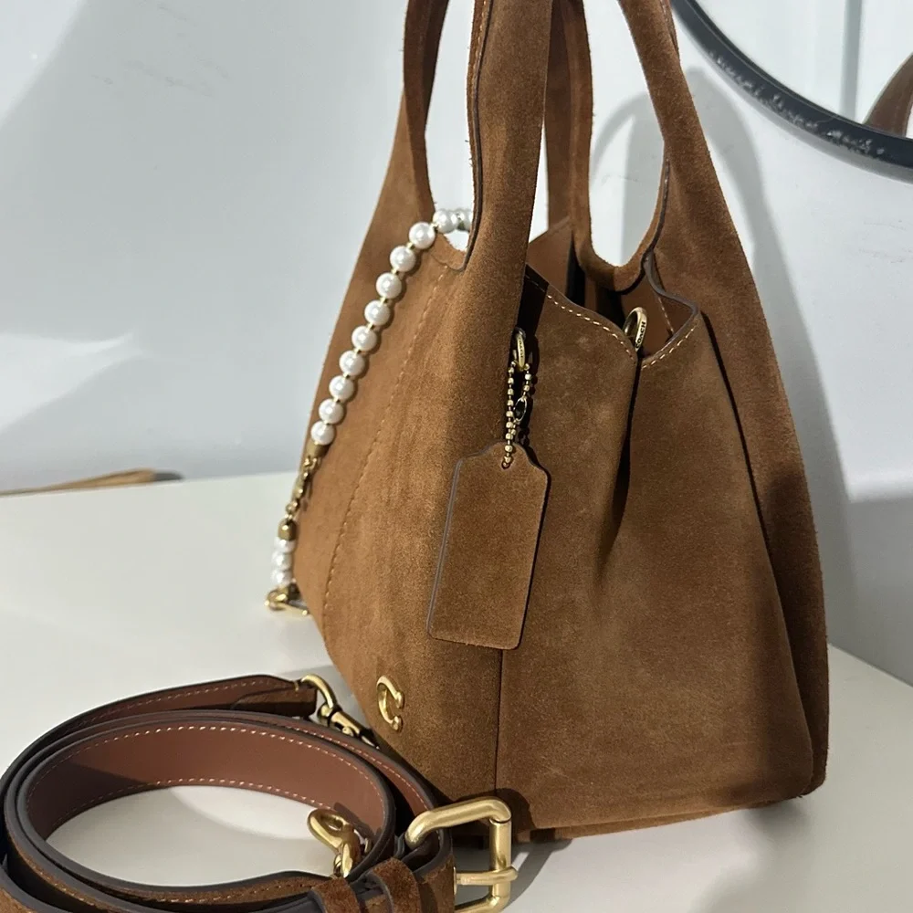 ❤️ coach lana 23 suede - Picture 2 of 8
